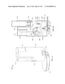 MEDICINE DELIVERY DEVICE WITH RESTRICTED ACCESS FILLING PORT diagram and image