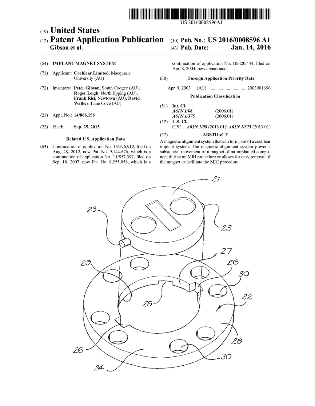 IMPLANT MAGNET SYSTEM - diagram, schematic, and image 01