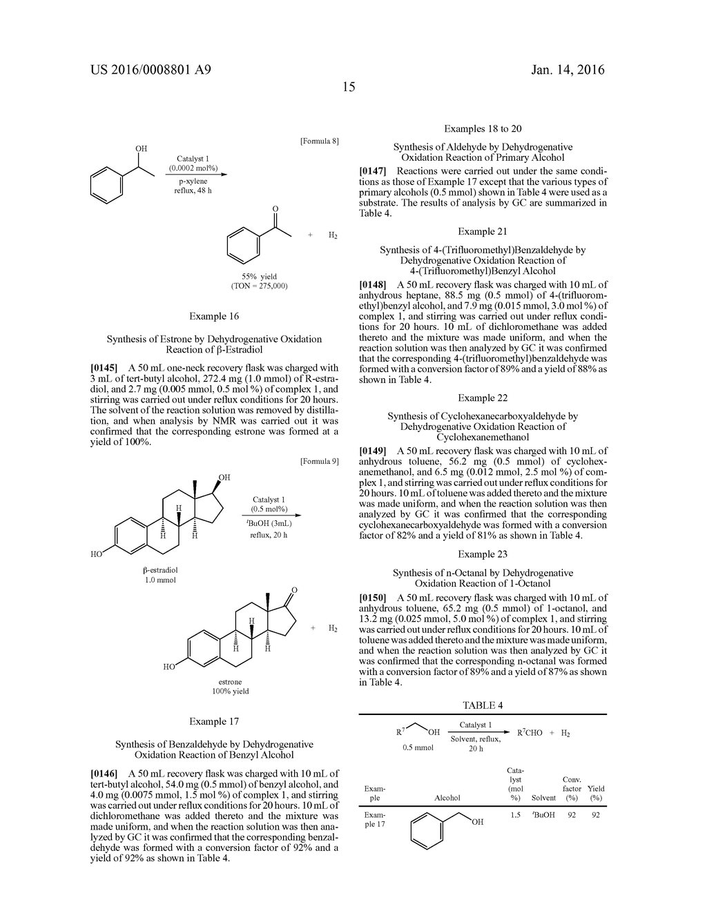 DEHYDROGENATION CATALYST, AND CARBONYL COMPOUND AND HYDROGEN PRODUCTION     METHOD USING SAID CATALYST - diagram, schematic, and image 16