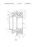 FLANGED HUB-BEARING UNIT diagram and image