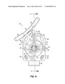 CASTER WHEEL BRAKING SYSTEM diagram and image