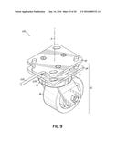 CASTER WHEEL BRAKING SYSTEM diagram and image