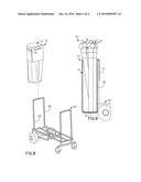 STORAGE BAG FOR ATTACHMENT TO UTILITY CARTS diagram and image