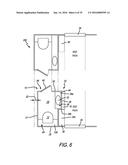 INTEGRATED CENTERLINE LAVATORY GALLEY MONUMENT diagram and image