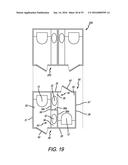 INTEGRATED CENTERLINE LAVATORY GALLEY MONUMENT diagram and image