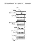 Methods of Patterning Cells on a Surface of a Substrate and Programmed     Assembly of Three-Dimensional Living Tissues diagram and image