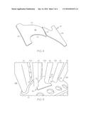 TURBINE NOZZLE COMPONENTS HAVING REDUCED FLOW AREAS diagram and image