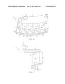 TURBINE NOZZLE COMPONENTS HAVING REDUCED FLOW AREAS diagram and image