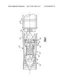 RETRACTABLE EXHAUST LINER SEGMENT FOR GAS TURBINE ENGINES diagram and image