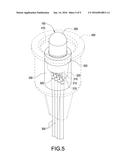 WATERPROOF LIGHT EMITTING DIODE LAMP AND LAMP STRING STRUCTURE USING THE     SAME diagram and image