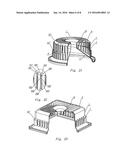 Solid-State Light Source Heat-Radiating Metal Shell and Light Source     Engine, and Method and Mould for Manufacturing Same diagram and image