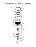 LIGHT-EMITTING DIODE BULB WITH LOUDSPEAKER FUNCTION diagram and image