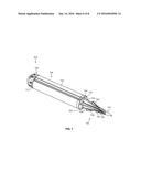 Electrode for Electronic Weaponry that Dissipates Kinetic Energy diagram and image