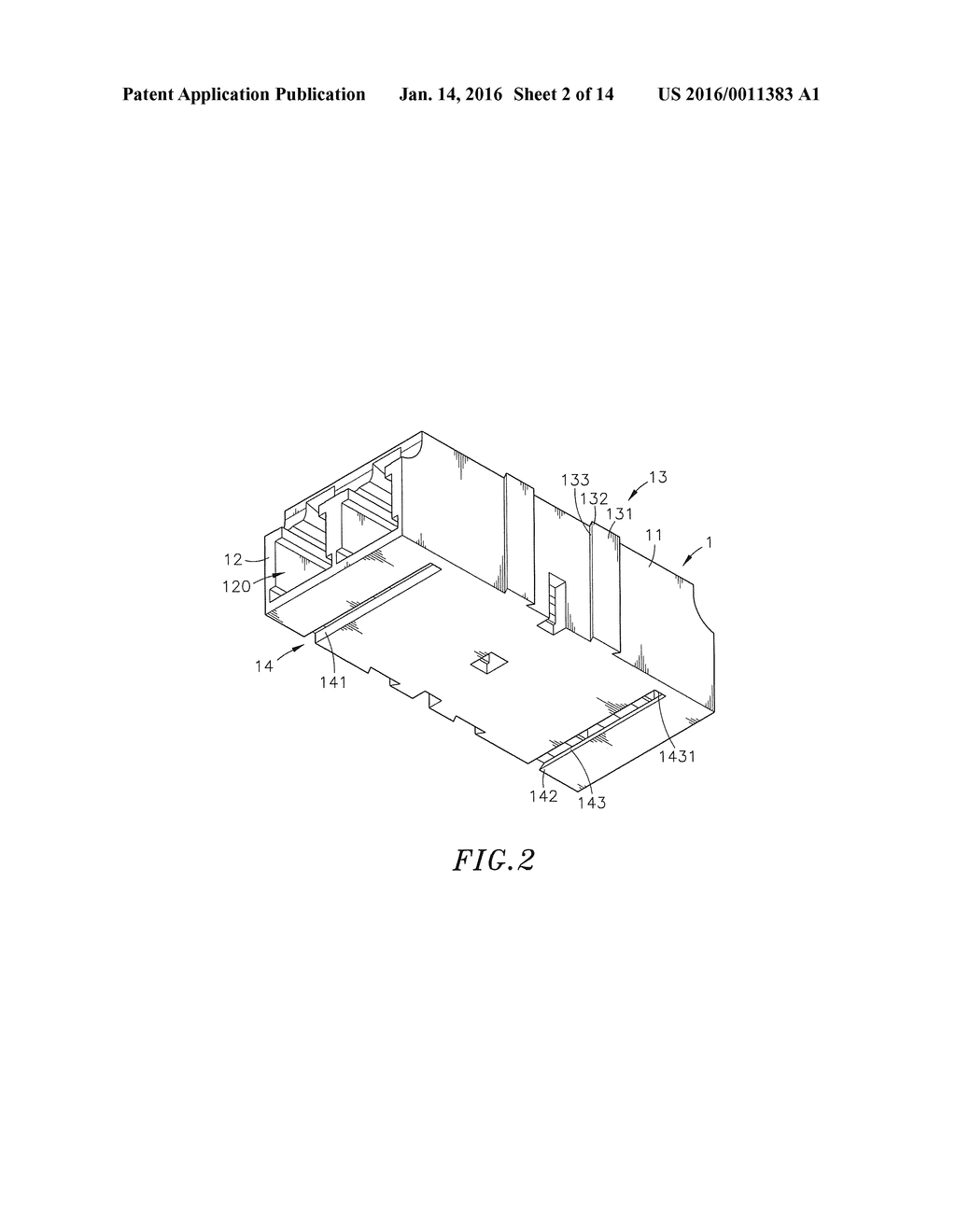 STACKABLE OPTICAL FIBER ADAPTER - diagram, schematic, and image 03