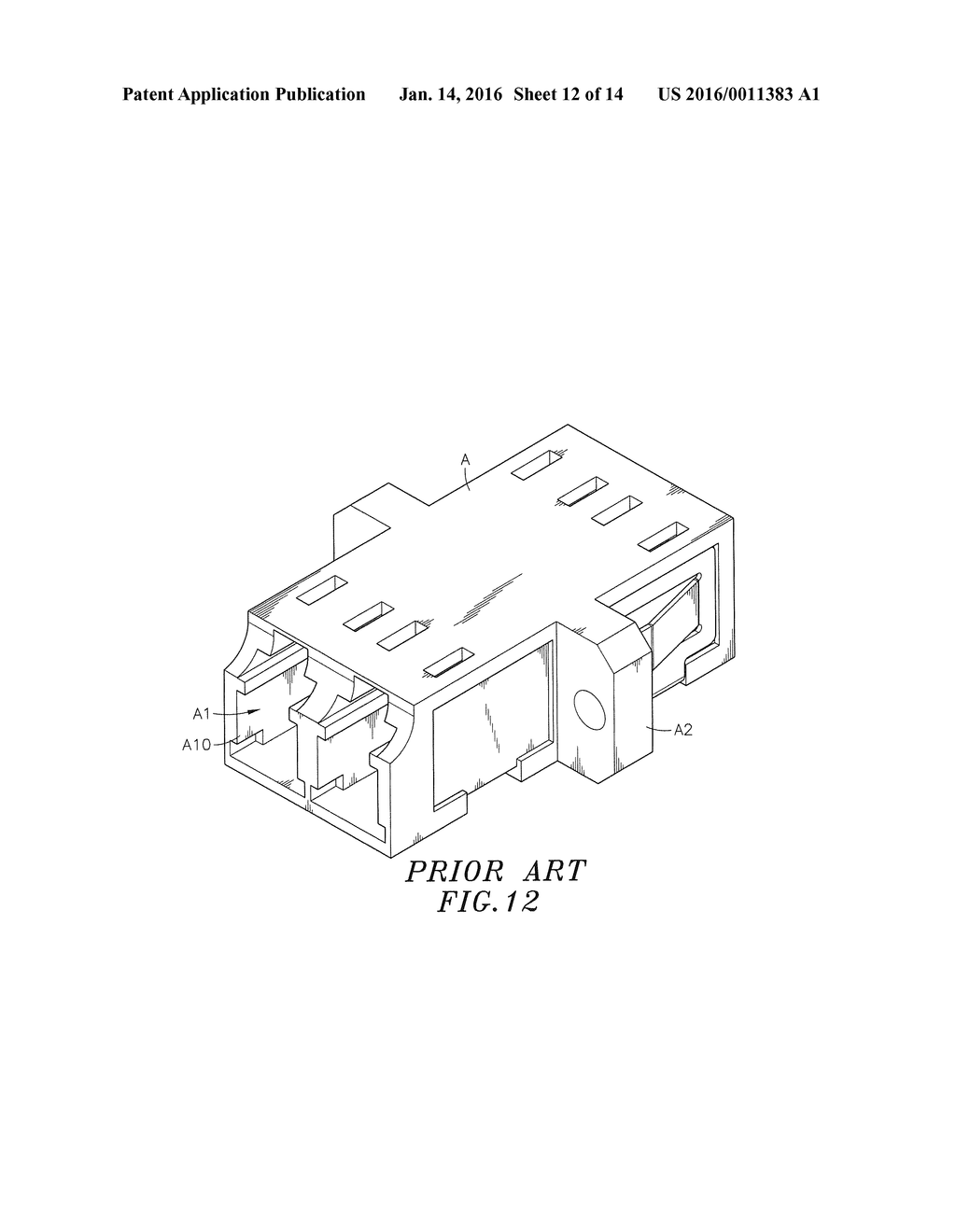 STACKABLE OPTICAL FIBER ADAPTER - diagram, schematic, and image 13