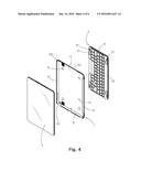 INPUT DEVICE, PROTECTIVE COVER AND COMBINATION THEREOF diagram and image