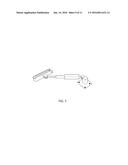 ADJUSTABLE OR SWIVELABLE SETUP FOR SECURING ELECTRONIC EQUIPMENT diagram and image