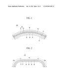 FLEXIBLE DISPLAY DEVICE WITH TOUCH PANEL diagram and image