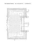 Capacitive touch panel with low impedance diagram and image