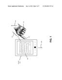 ADJUSTING COORDINATES OF TOUCH INPUT diagram and image