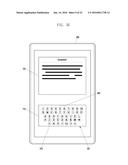 ELECTRONIC DEVICE, METHOD OF PROVIDING INTERFACE OF THE SAME, AND     ACCESSORY FOR THE SAME diagram and image