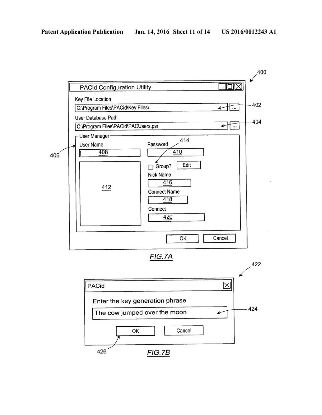 SYSTEM AND METHOD FOR CREATING AND PROTECTING SECRETS FOR A PLURALITY OF     GROUPS - diagram, schematic, and image 12