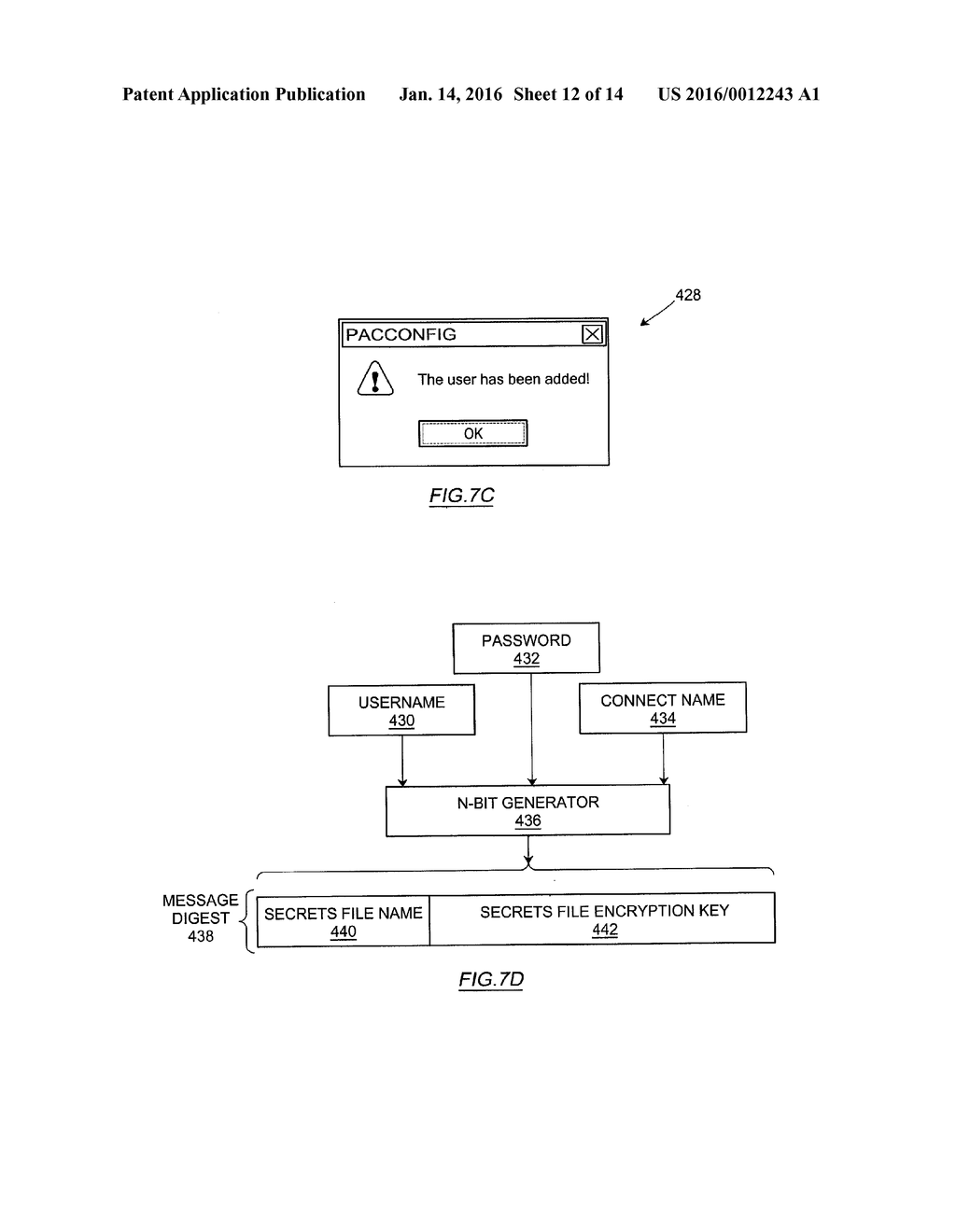 SYSTEM AND METHOD FOR CREATING AND PROTECTING SECRETS FOR A PLURALITY OF     GROUPS - diagram, schematic, and image 13