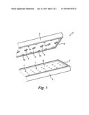 Mould, Carrier with Encapsulated Electronic Components, Separated     Encapsulated Electronic Component and Method for Encapsulating Electronic     Components diagram and image