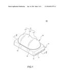 EMITTING DEVICE OF WIDE-ANGLE LED diagram and image