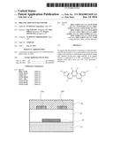 ORGANIC THIN FILM TRANSISTOR diagram and image