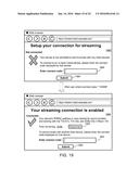 MEDIA PROXY THAT TRANSPARENTLY PROXIES NETWORK-BASED MEDIA SHARING     PROTOCOL BETWEEN GUEST DEVICE AND AN ASSOCIATED ONE OF A PLURALITY OF     MEDIA DEVICES diagram and image