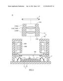 IMAGE CAPTURING MODULE HAVING A BUILT-IN FLEXIBLE DUSTPROOF STRUCTURE diagram and image