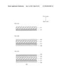 LAMINATE FOR ELECTRODE PATTERN PRODUCTION, PRODUCTION METHOD THEREOF,     TOUCH PANEL SUBSTRATE, AND IMAGE DISPLAY DEVICE diagram and image