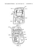 Device Housing With Fastener Nesting Provision diagram and image