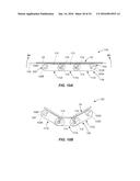 SUPPORT STRUCTURES FOR A FLEXIBLE ELECTRONIC COMPONENT diagram and image