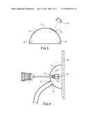 CONSTRUCTION DUST AND DEBRIS COLLECTING ATTACHMENT DEVICE FOR A VACUUM diagram and image