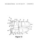 Cuspid and First Bi-Cuspid Bite Retainer for Sleep Apnea diagram and image