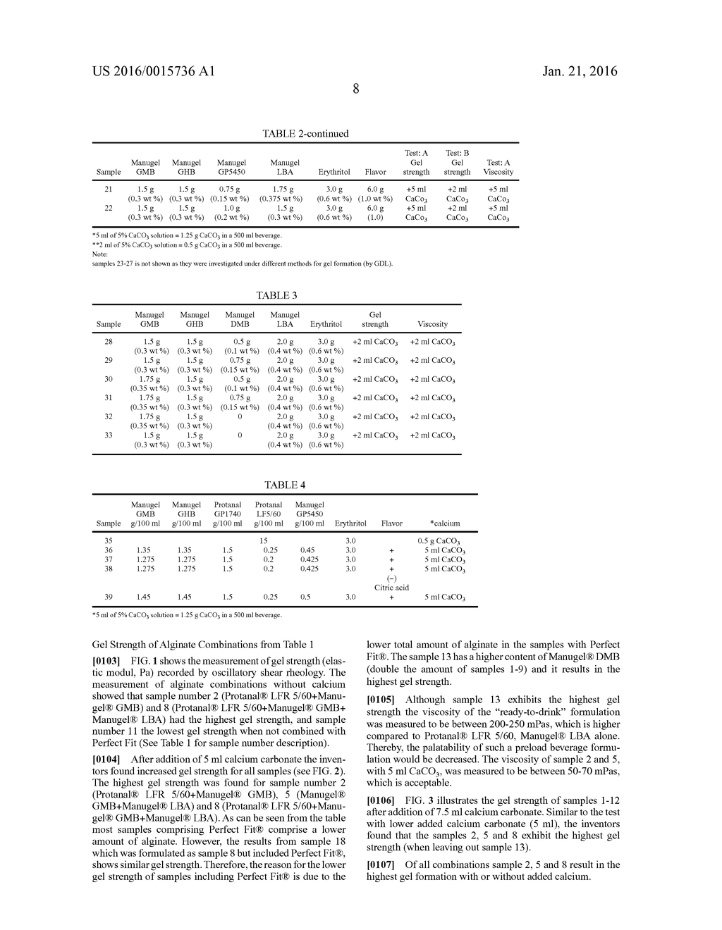 COMPOSITION COMPRISING AT LEAST ONE ALGINATE FOR USE IN TREATMENT AND/OR     PREVENTION OF OVERWEIGHT - diagram, schematic, and image 12