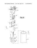 APPARATUS AND METHOD FOR SEPARATING AND CONCENTRATING A COMPONENT OF A     FLUID diagram and image