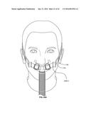 FACIAL INTERFACE AND HEADGEAR SYSTEM FOR USE WITH VENTILATION AND POSITIVE     AIR PRESSURE SYSTEMS diagram and image