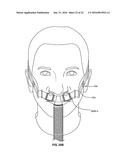 FACIAL INTERFACE AND HEADGEAR SYSTEM FOR USE WITH VENTILATION AND POSITIVE     AIR PRESSURE SYSTEMS diagram and image