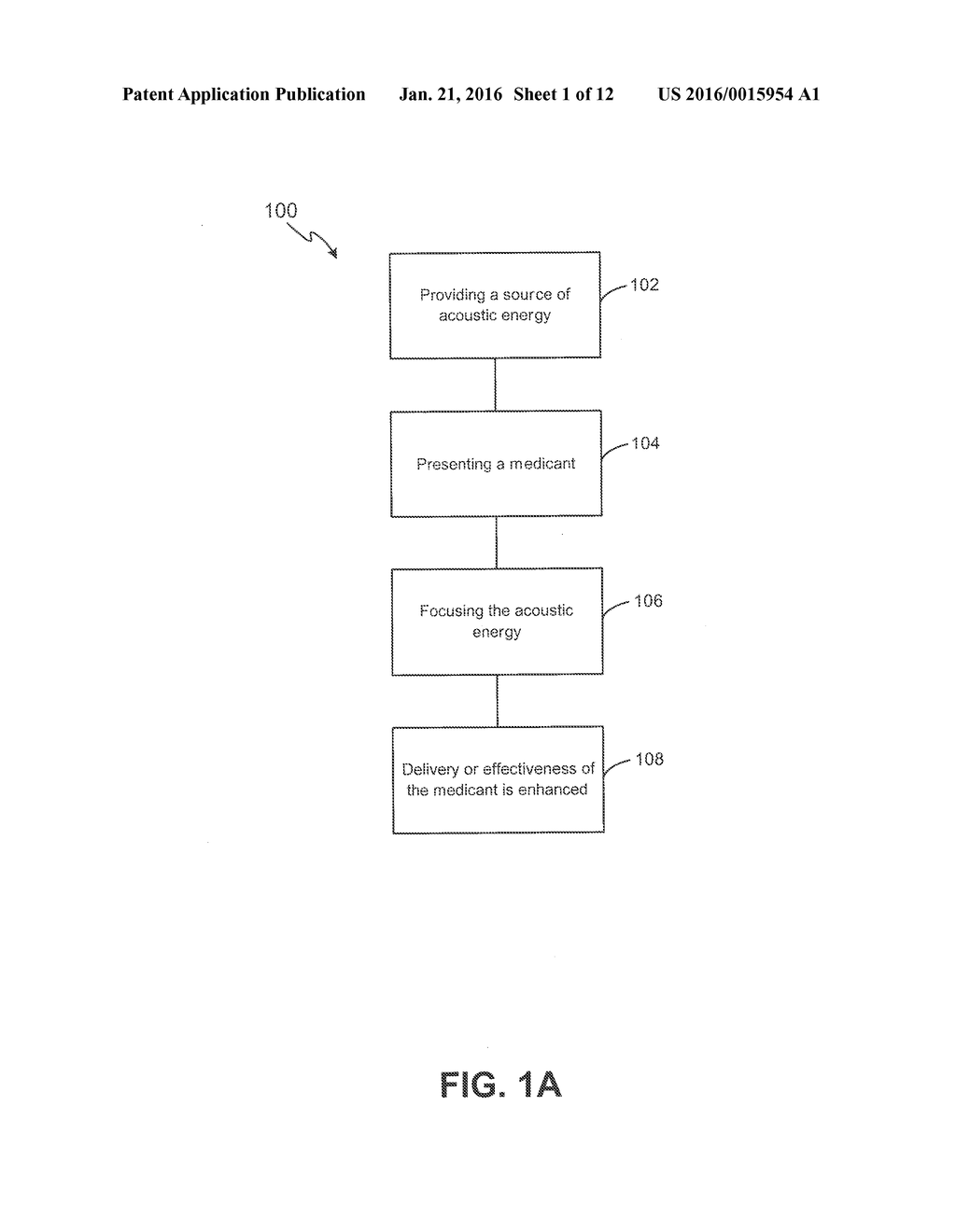 Methods and Systems for Modulating Medicants Using Acoustic Energy - diagram, schematic, and image 02