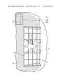 SYSTEM WITH IMPROVED PORTABLE SOCCER GOAL HAVING AN INTERACTIVE DISPLAY diagram and image