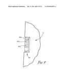 SYSTEM WITH IMPROVED PORTABLE SOCCER GOAL HAVING AN INTERACTIVE DISPLAY diagram and image