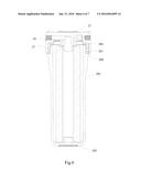 FILTER CARTRIDGE HAVING DOUBLE THREADS diagram and image