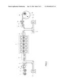 INSTALLATION AND METHOD FOR ROLLING A METAL STRIP diagram and image