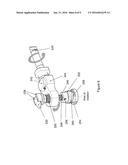 SURGICAL SAW MOUNT AND BLADE diagram and image