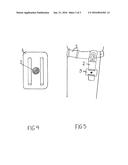 Technology to fasten or attach a squeegee to a duct knife or duct knife     sheath diagram and image