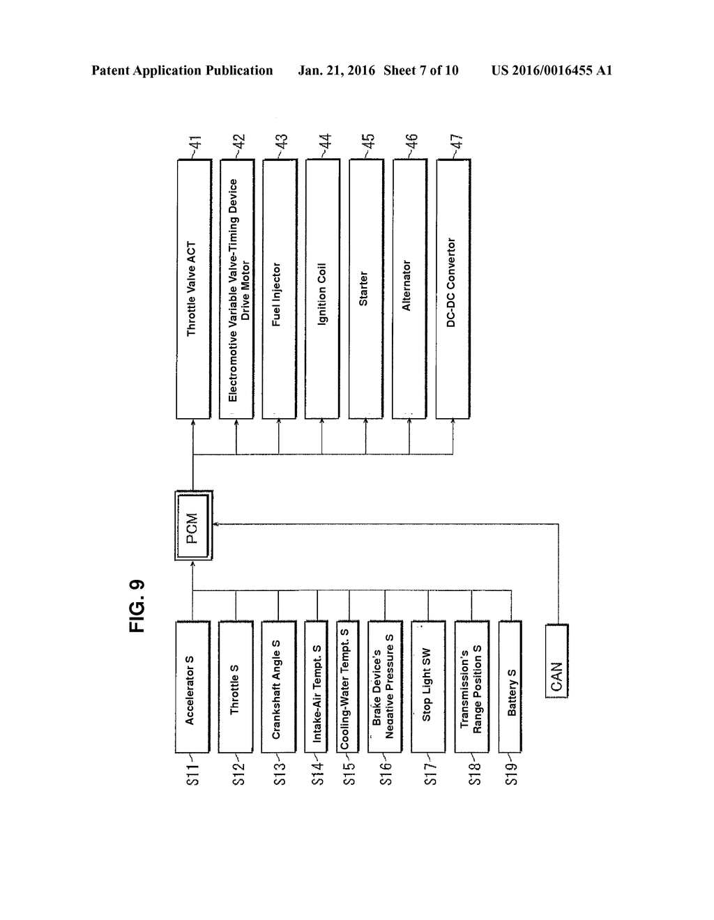 CONTROL DEVICE OF VEHICLE - diagram, schematic, and image 08