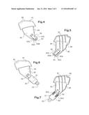 MOTOR VEHICLE SEAT HAVING A REVERSIBLE SITTING PART WITH AN OPENING FOR     THE PASSAGE OF A BASE FOR SECURING A SAFETY BELT diagram and image